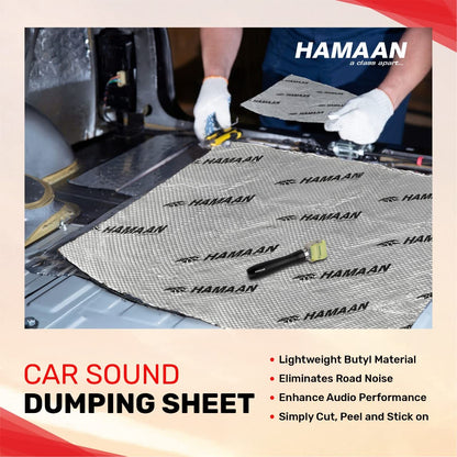Hamaan car sound damping sheet, pack of 5