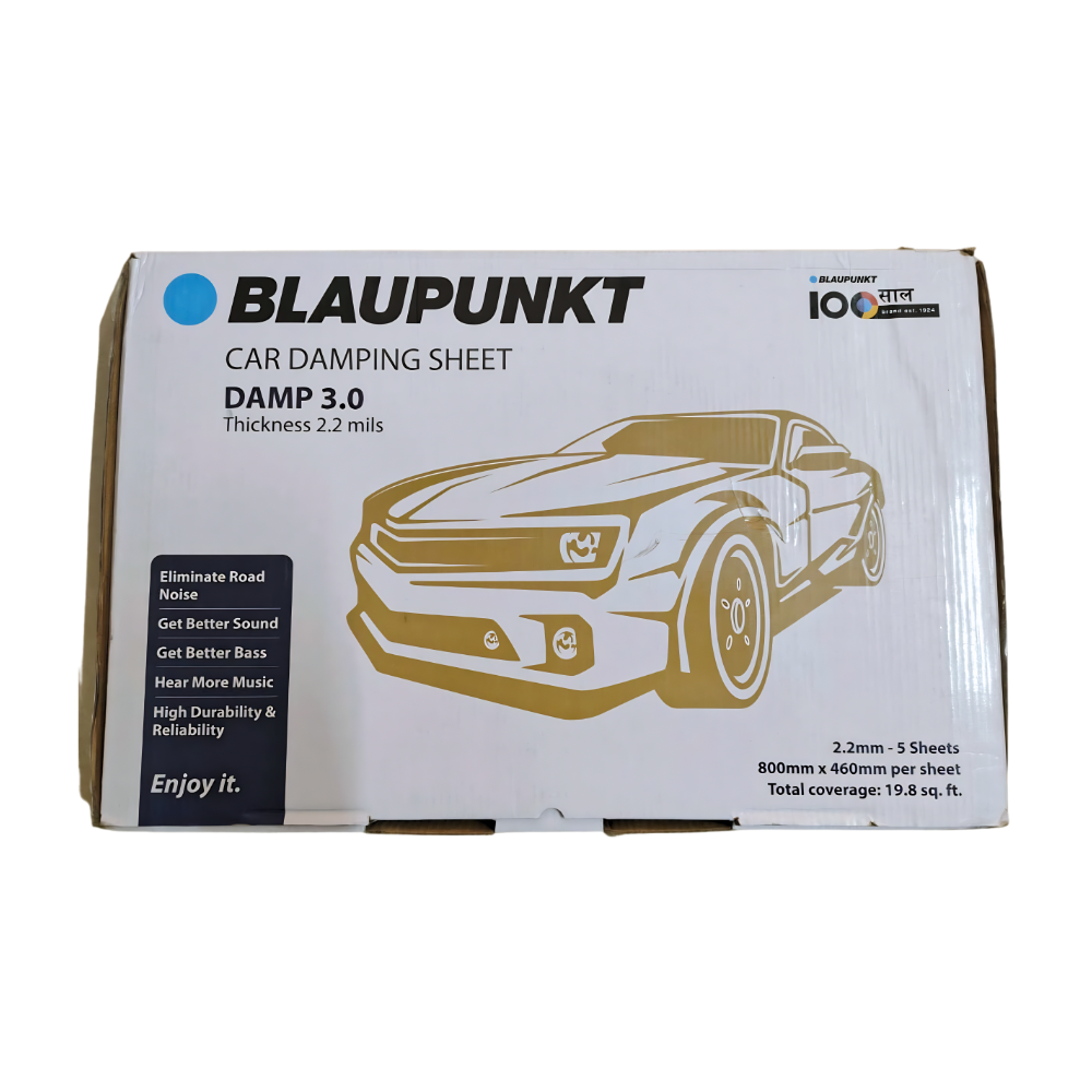 Blaupunkt Damp 3.0 car sound damping sheet, set of 5
