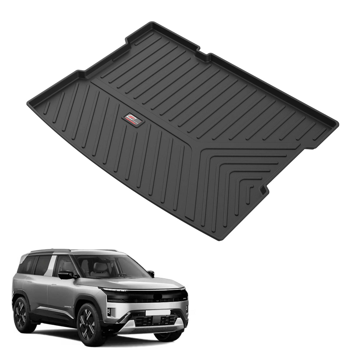 GFX black trunk boot mat for Tata Sierra (2025 Onwards)