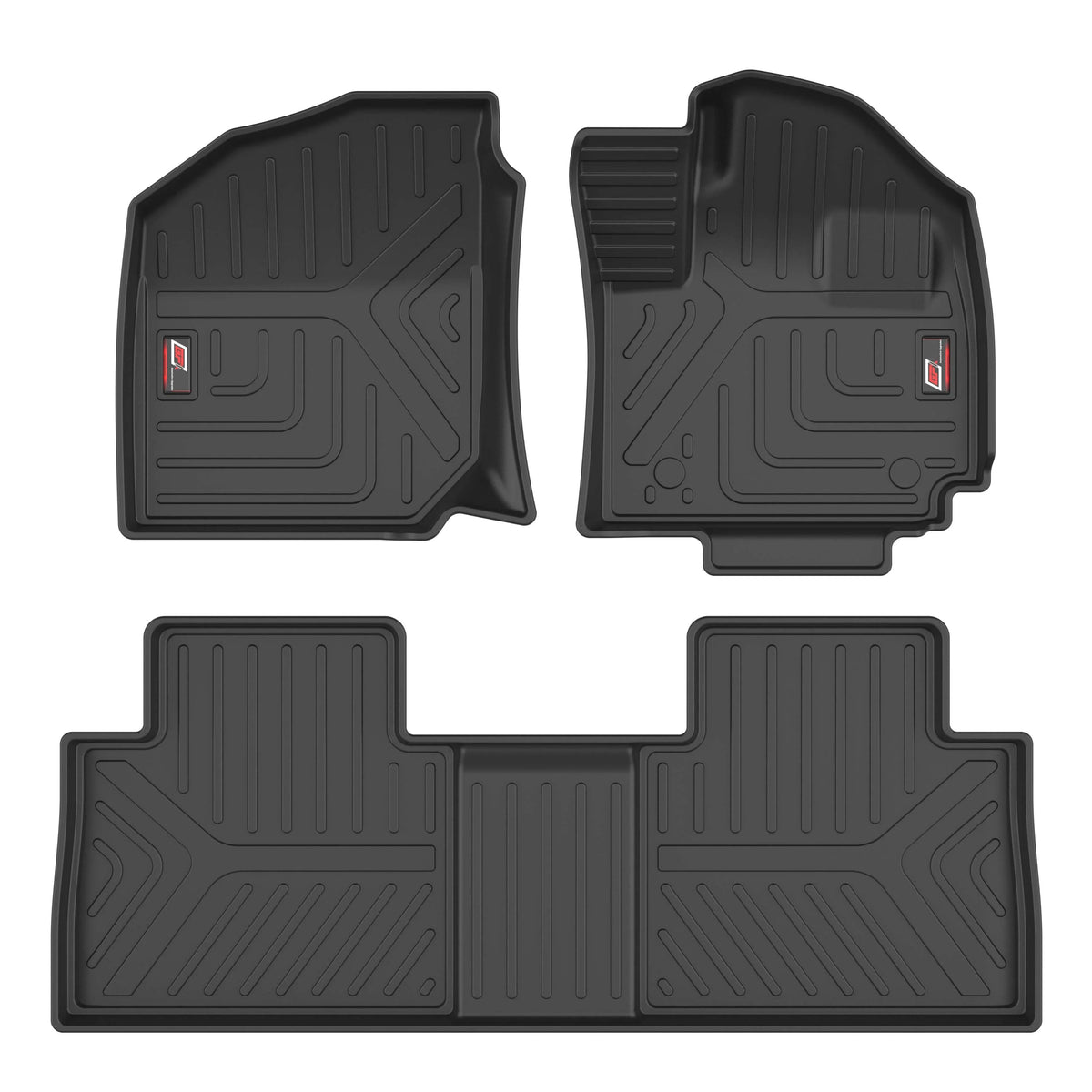 GFX black car floor mats for Manual Tata Sierra (2025 Onwards)