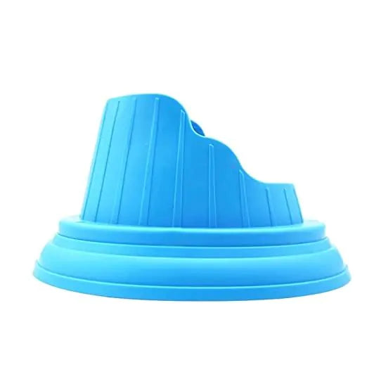 CarDost silicone rainguard speaker ring adapter, 6-6.5 inch, set of 2