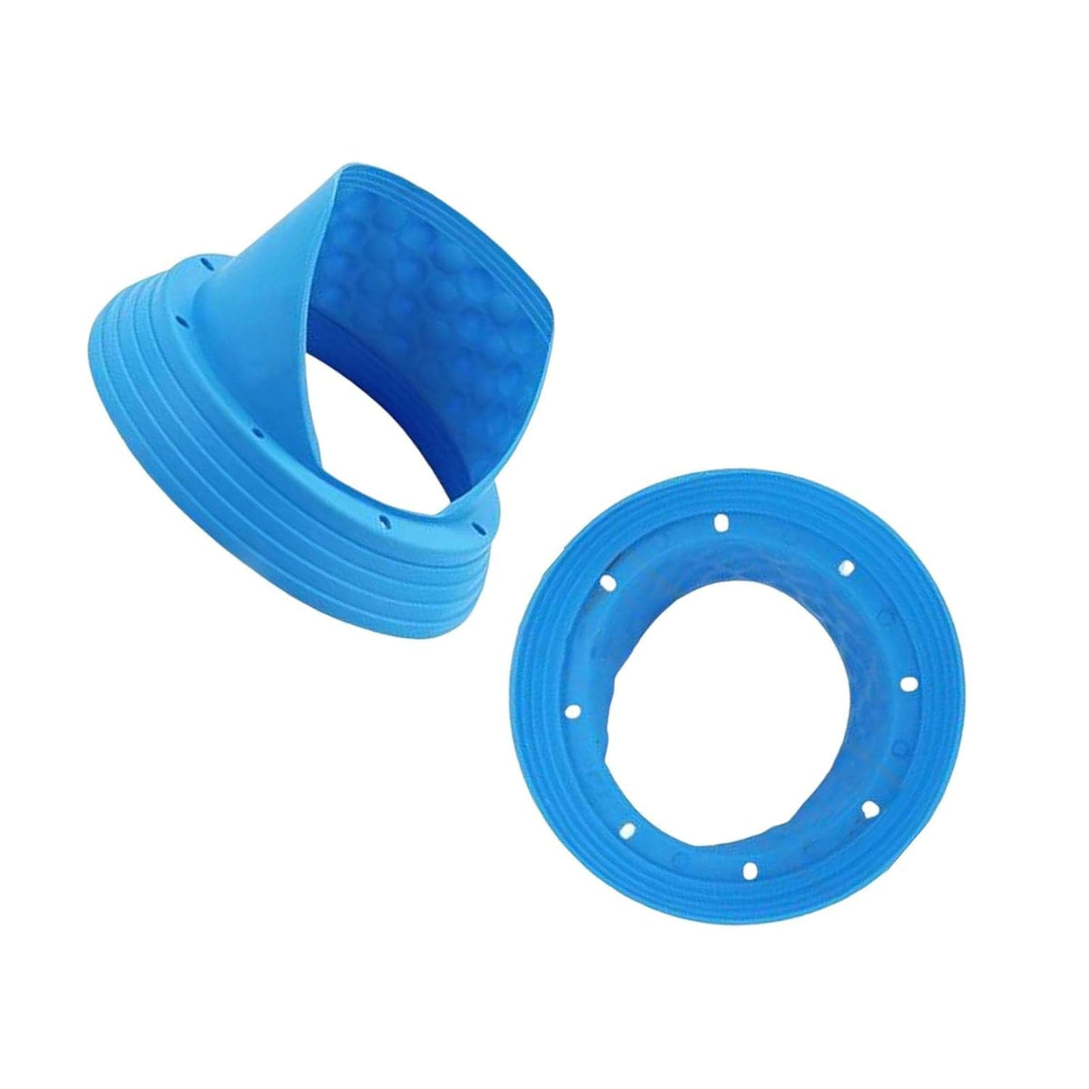 CarDost silicone rainguard speaker ring adapter, 6-6.5 inch, set of 2