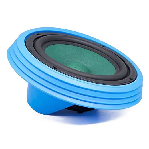 CarDost silicone rainguard speaker ring adapter, 6-6.5 inch, set of 2