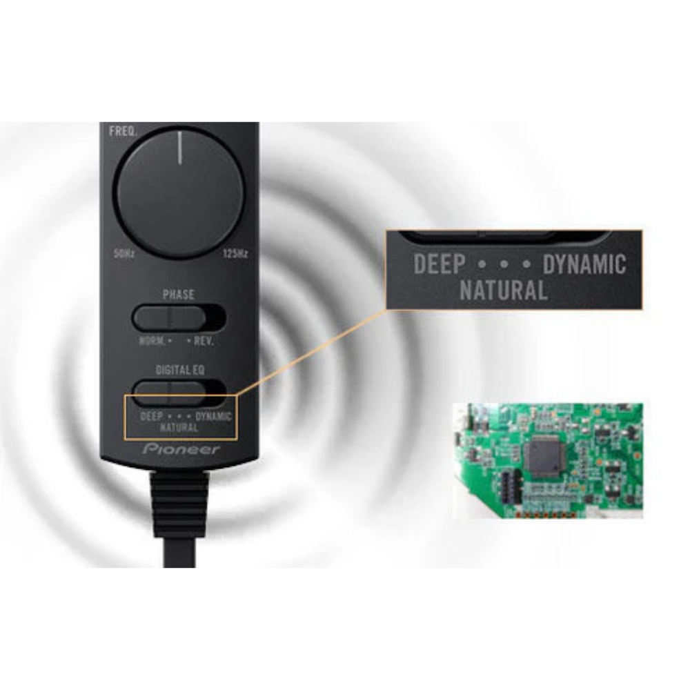 Pioneer TS-WX140DA active underseat car subwoofer