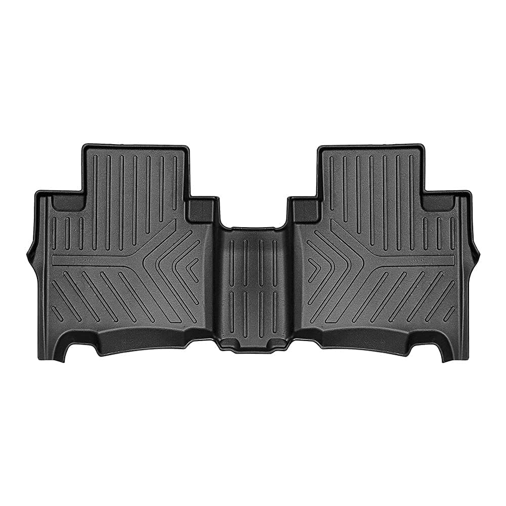 GFX black car floor mats for Automatic Toyota Innova Crysta (2016 Onwards & 2020 Onwards)