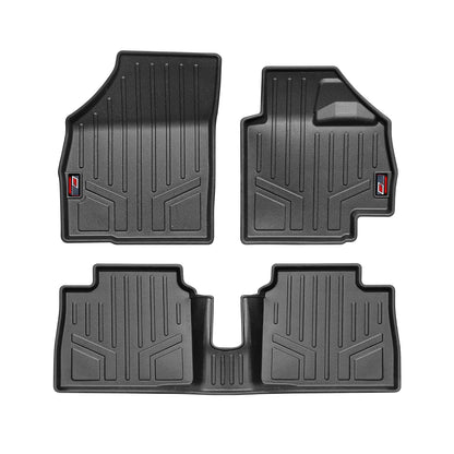 GFX black car floor mats for Automatic/Manual Maruti Suzuki WagonR (2019 Onwards)