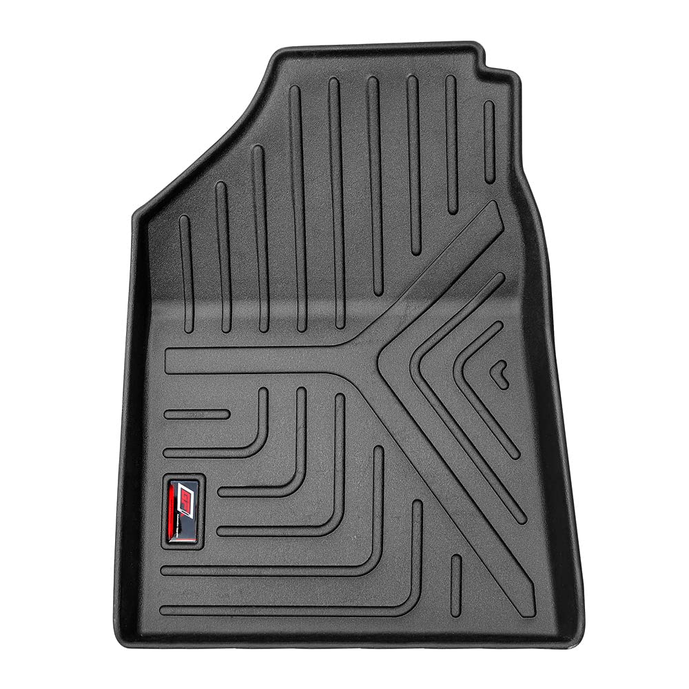 GFX black car floor mats for KIA Seltos (2019-2023)