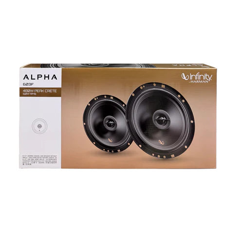 Infinity Alpha 603F 6.5 inch coaxial car speaker