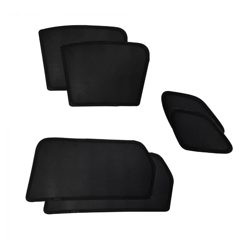 CarDost custom-fit car window sunshade set for Toyota Fortuner