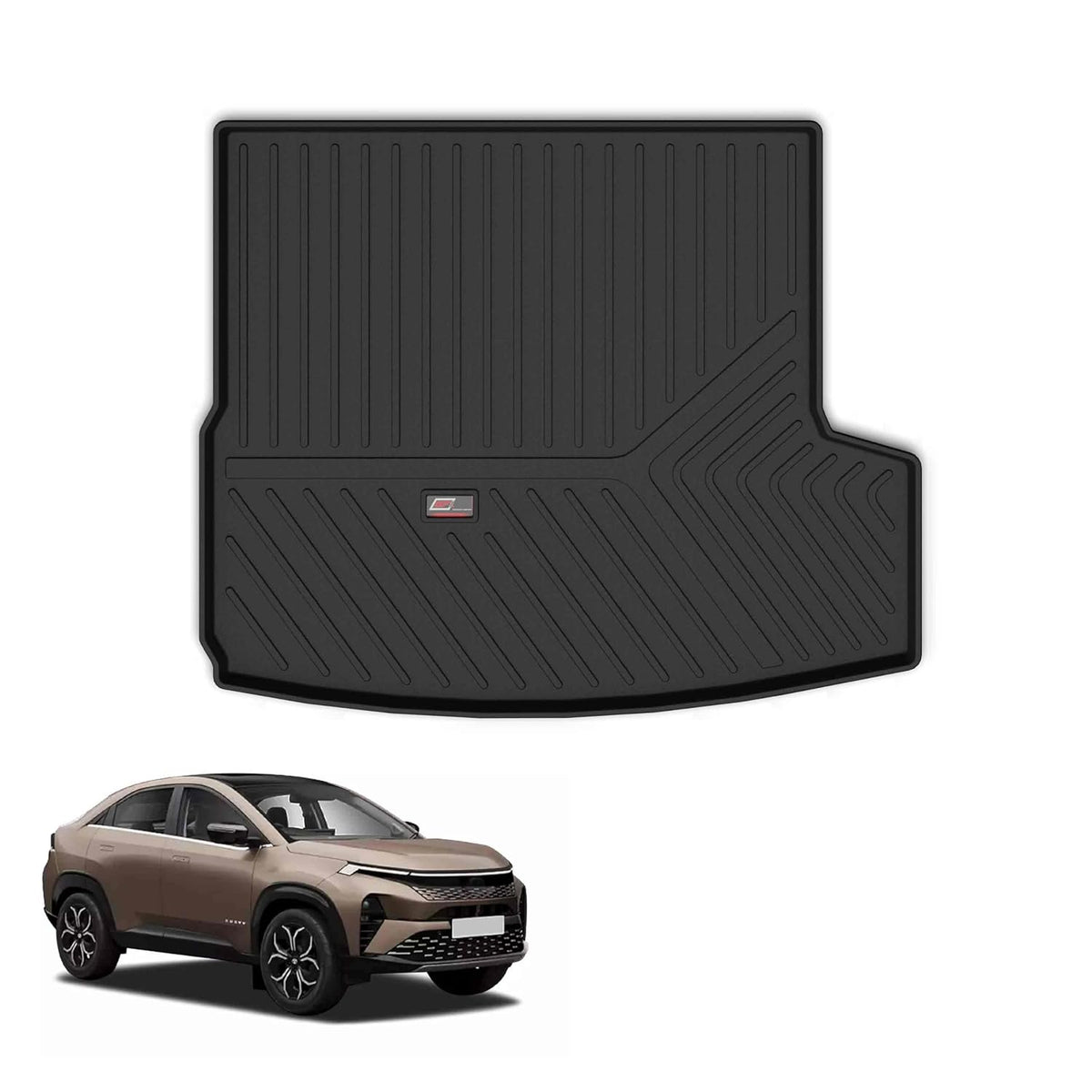 GFX premium trunk boot mat (dicky mat) for Honda Amaze (2024 Onwards), black