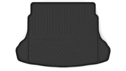 GFX premium trunk boot mat (dicky mat) for Verna (2020), black