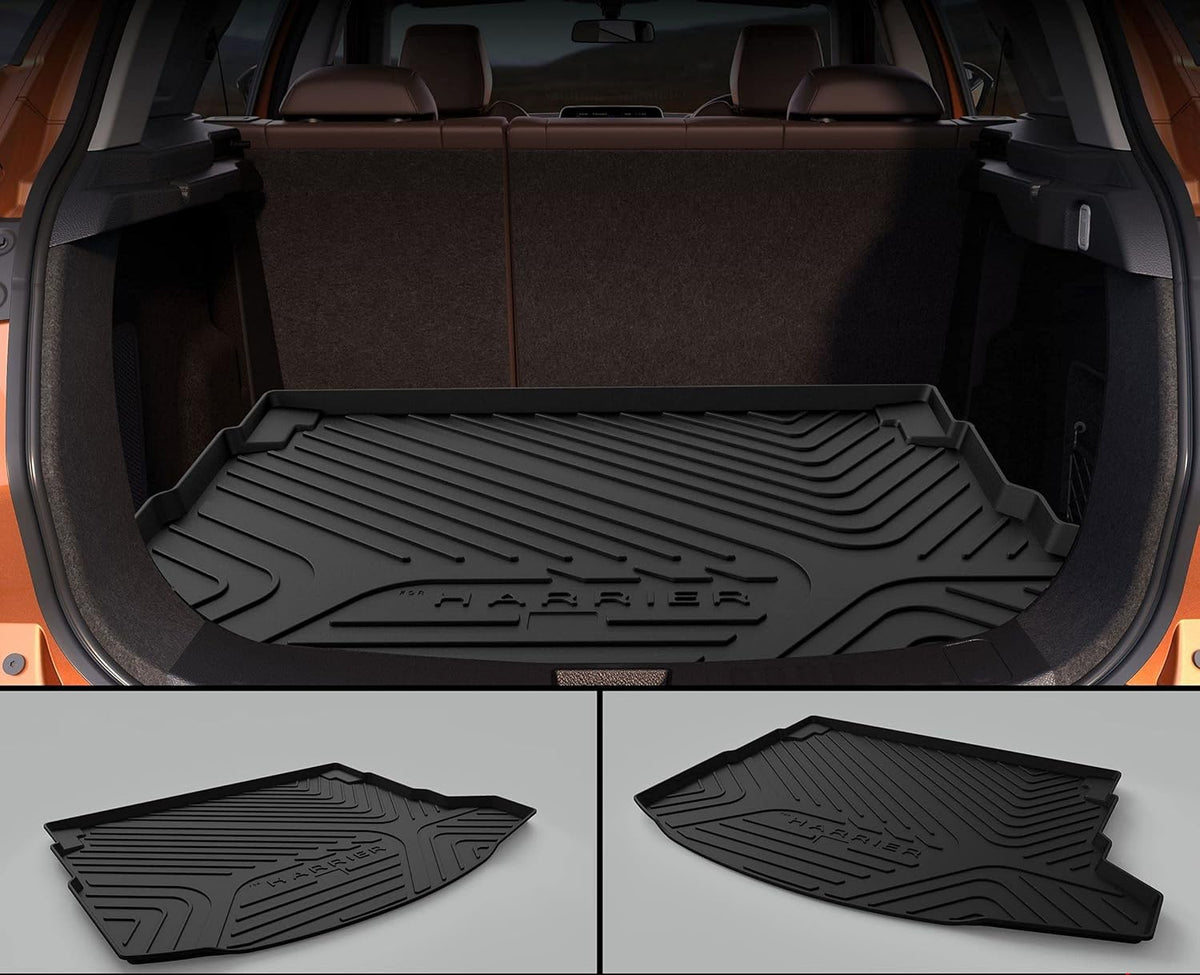 GFX premium trunk boot mat (dicky mat) for Harrier (2019 Onwards), black