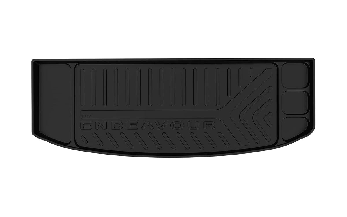 GFX premium trunk boot mat (dicky mat) for Ford Endeavour (2019-2021), black