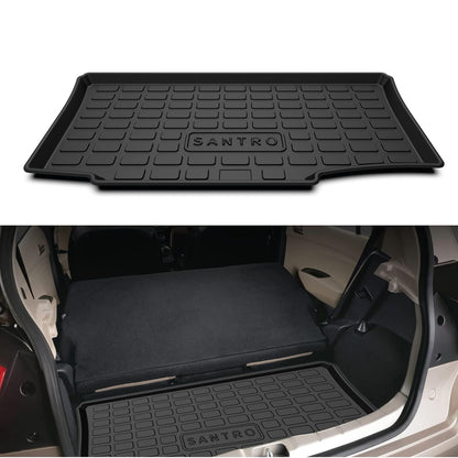 GFX premium trunk boot mat (dicky mat) for Santro (2018-2021), black