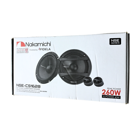 Nakamichi NSE-CS1628 6.5 inch 2-way component car speaker