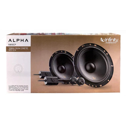 Infinity Alpha 603CF 6.5 inch 2-way component car speaker