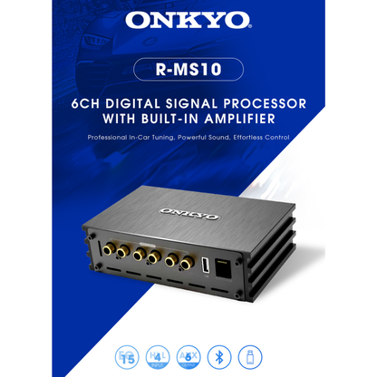 Onkyo R-MS10 6-channel DSP car amplifier