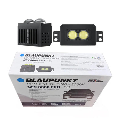 Blaupunkt NEX8000 PRO LED fog lamp with frame for Tata Nexon/Curvv/Safari