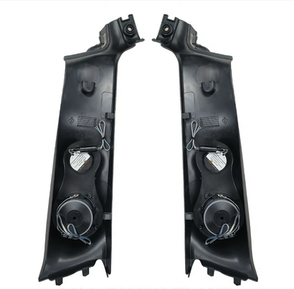Black pillar pod and tweeter set for Mahindra Thar (2020 onwards)