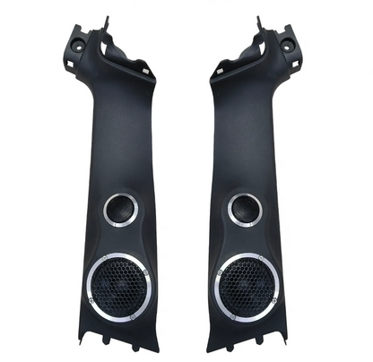 Black pillar pod and tweeter set for Mahindra Thar (2020 onwards)