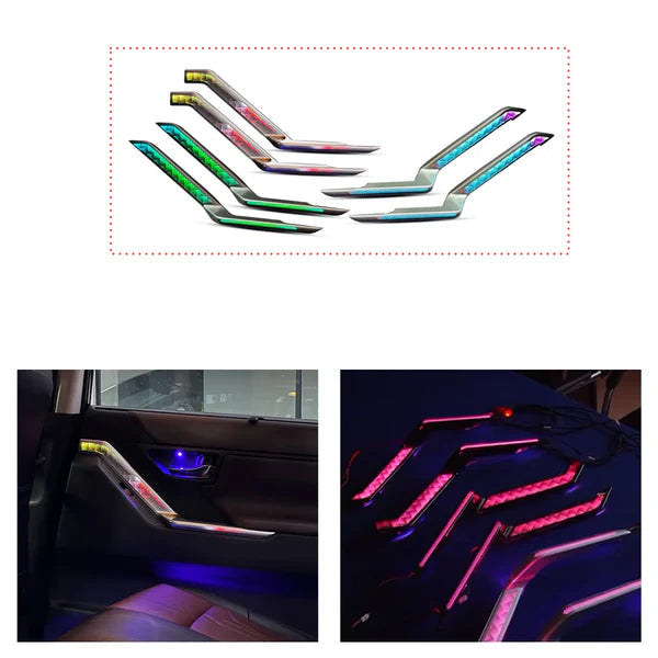 Cardi K4 17-piece RGB ambient light kit for Toyota Innova Hycross