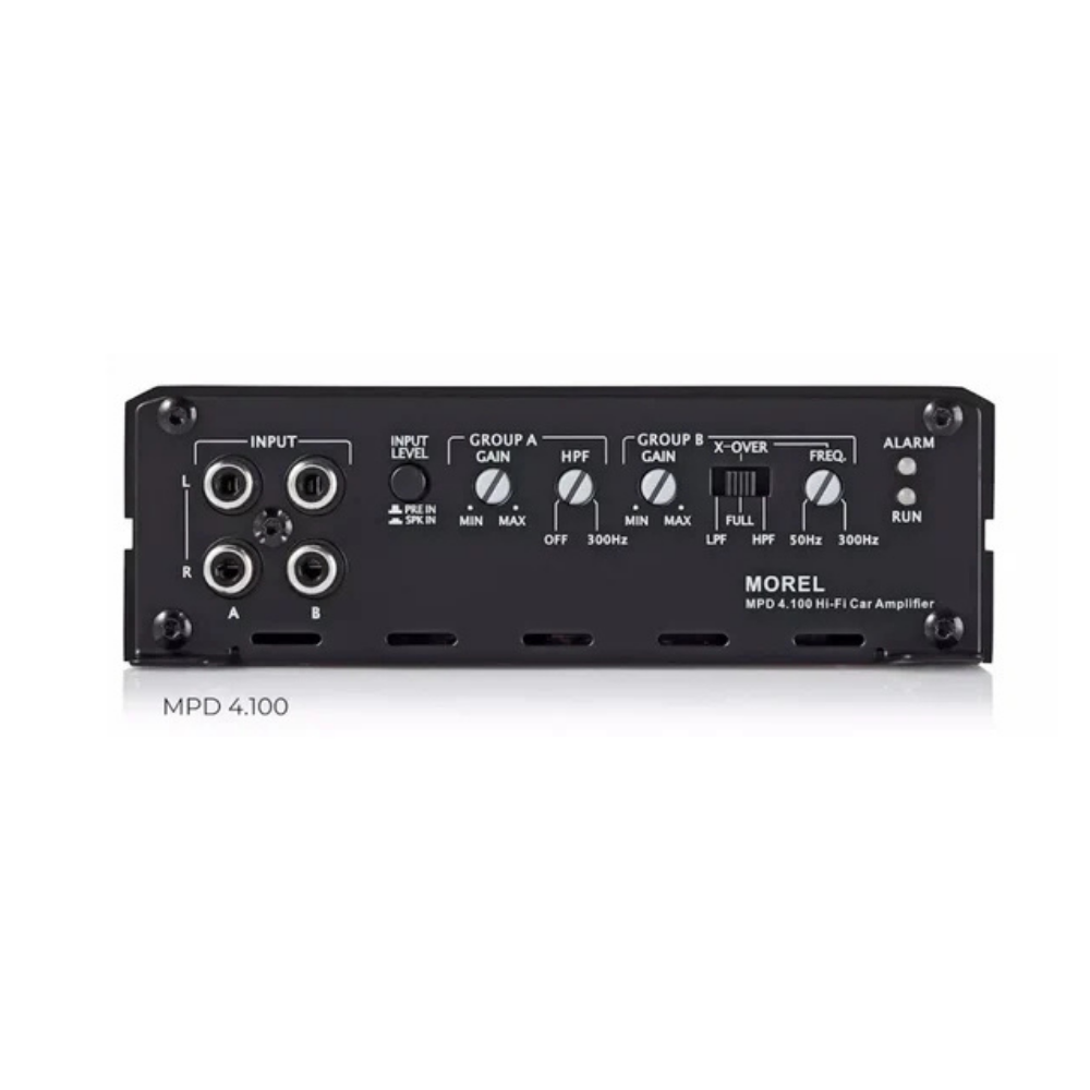Morel MPD 4.100 4-channel Class-D car amplifier
