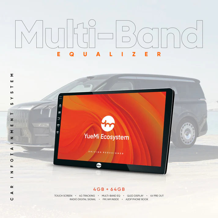 YueMi M4 4GB/64GB Android car multimedia player