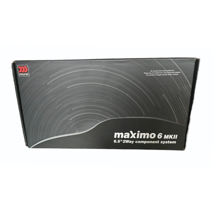 Morel Maximo 6 MKII 6.5 inch 2-way component car speaker