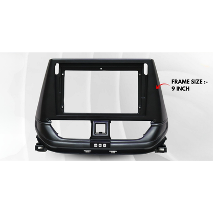 CarDost 9 inch Android stereo frame with CANBUS for Maruti Victoris (2025)