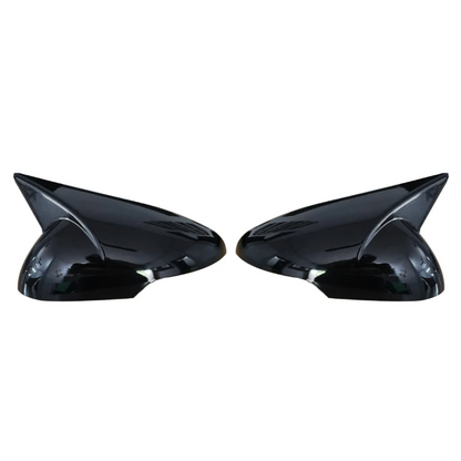 Batman style black mirror covers for Mahindra XUV 3XO (2024 onwards)