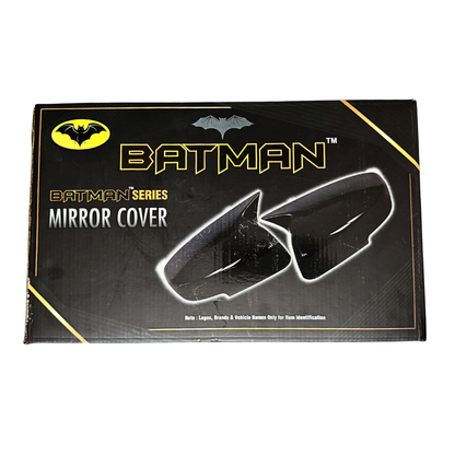 Batman style black mirror covers for Mahindra XUV 3XO (2024 onwards)