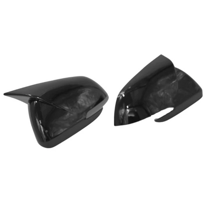 Batman style black mirror covers for Kia Sonet/Carens