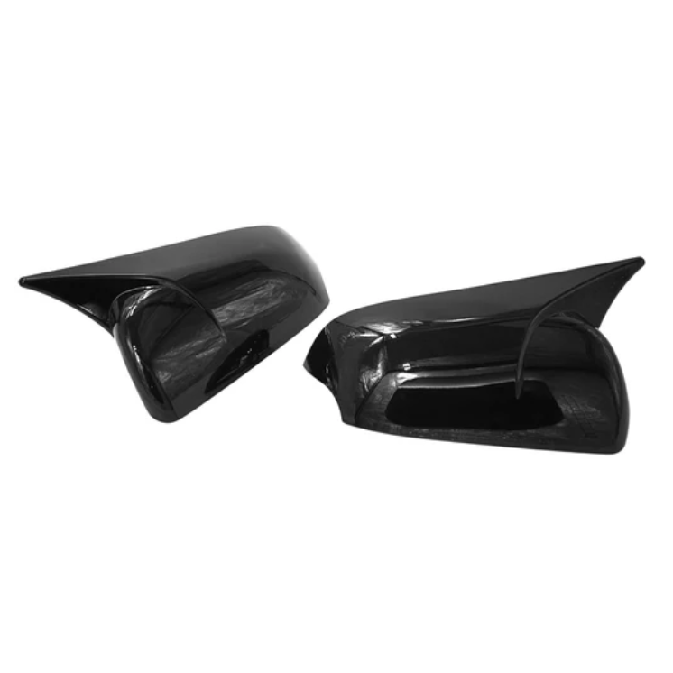 Batman style black mirror covers for Hyundai Venue