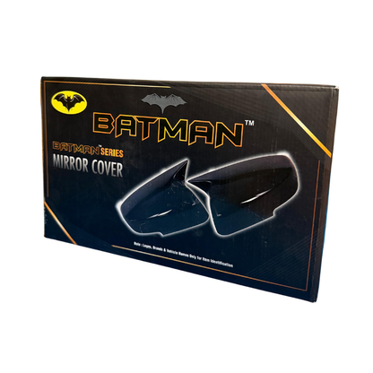 Batman style black mirror covers for Hyundai Venue