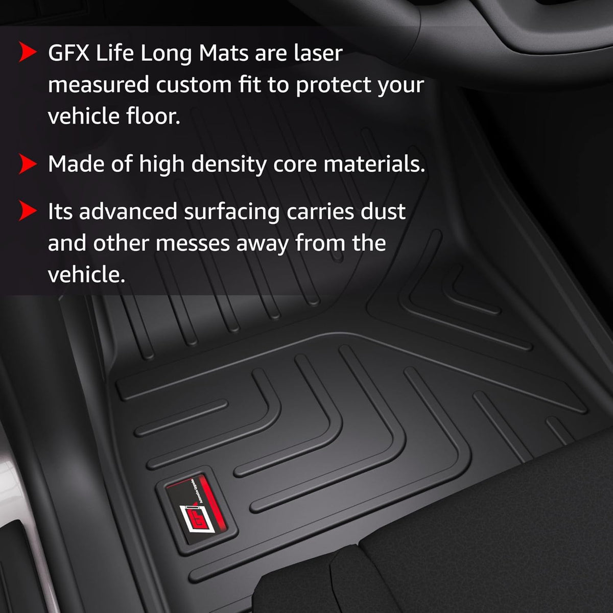 GFX waterproof trunk mat for Maruti Suzuki Baleno (2015+) / Toyota Glanza (2019+) / Toyota Fronx (2023+)