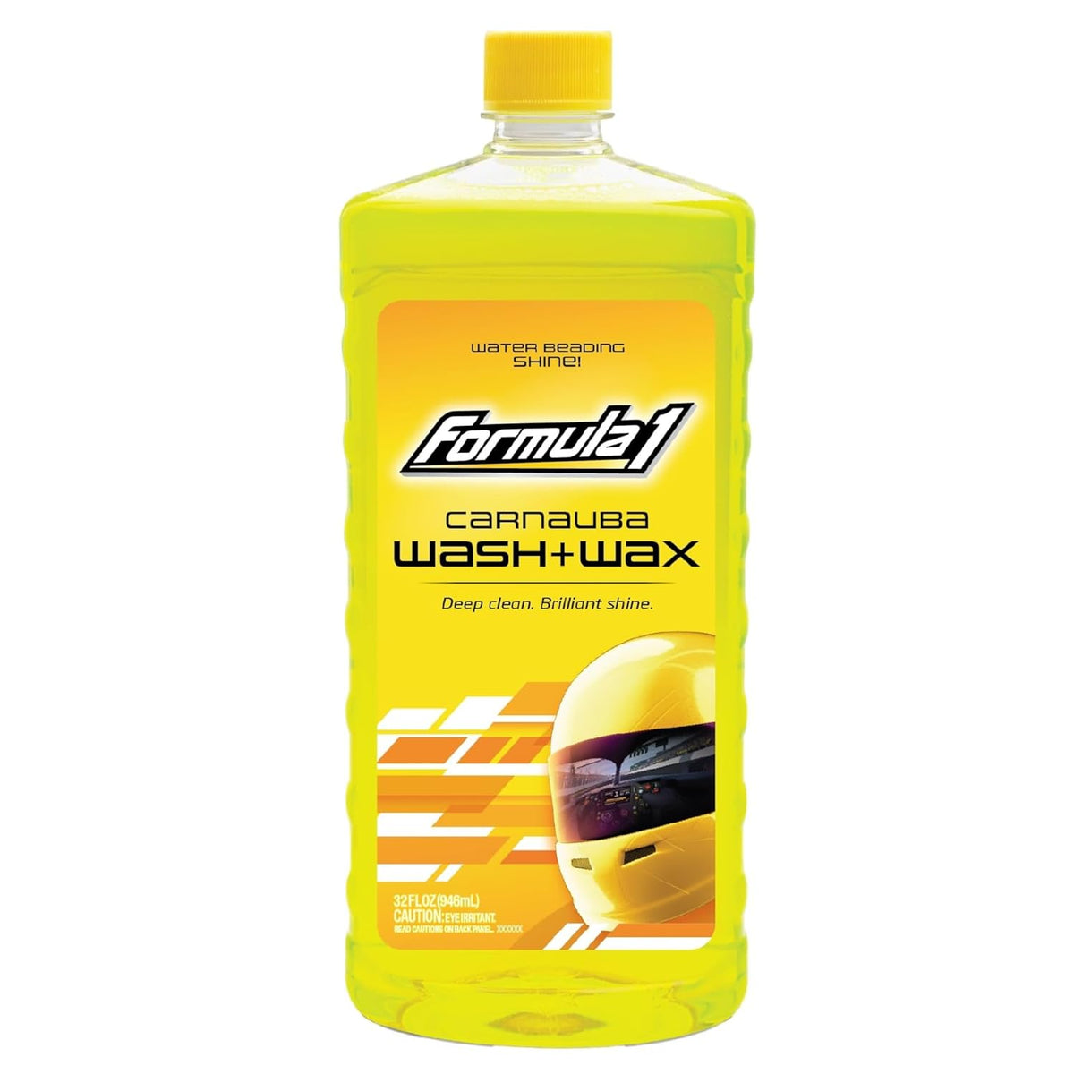 Formula 1 615016 carnauba car wash and wax shampoo bottle