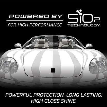 Formula 1 ceramic color spray wax bottle for white cars, 680 ml