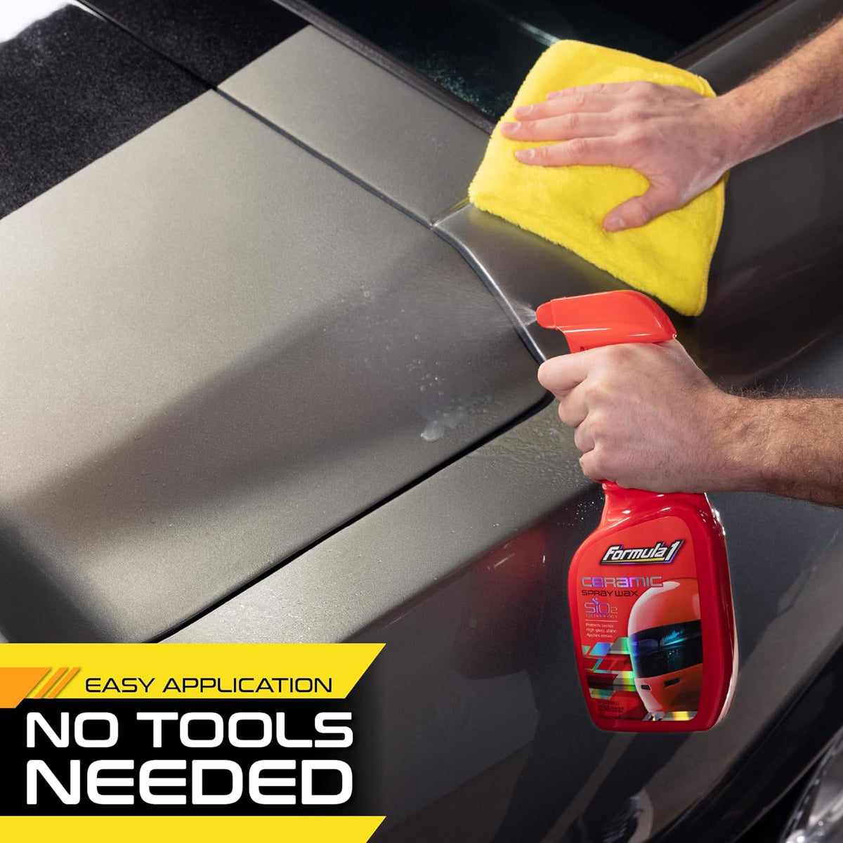 Formula 1 ceramic spray car wax bottle, 680 ml, all surfaces
