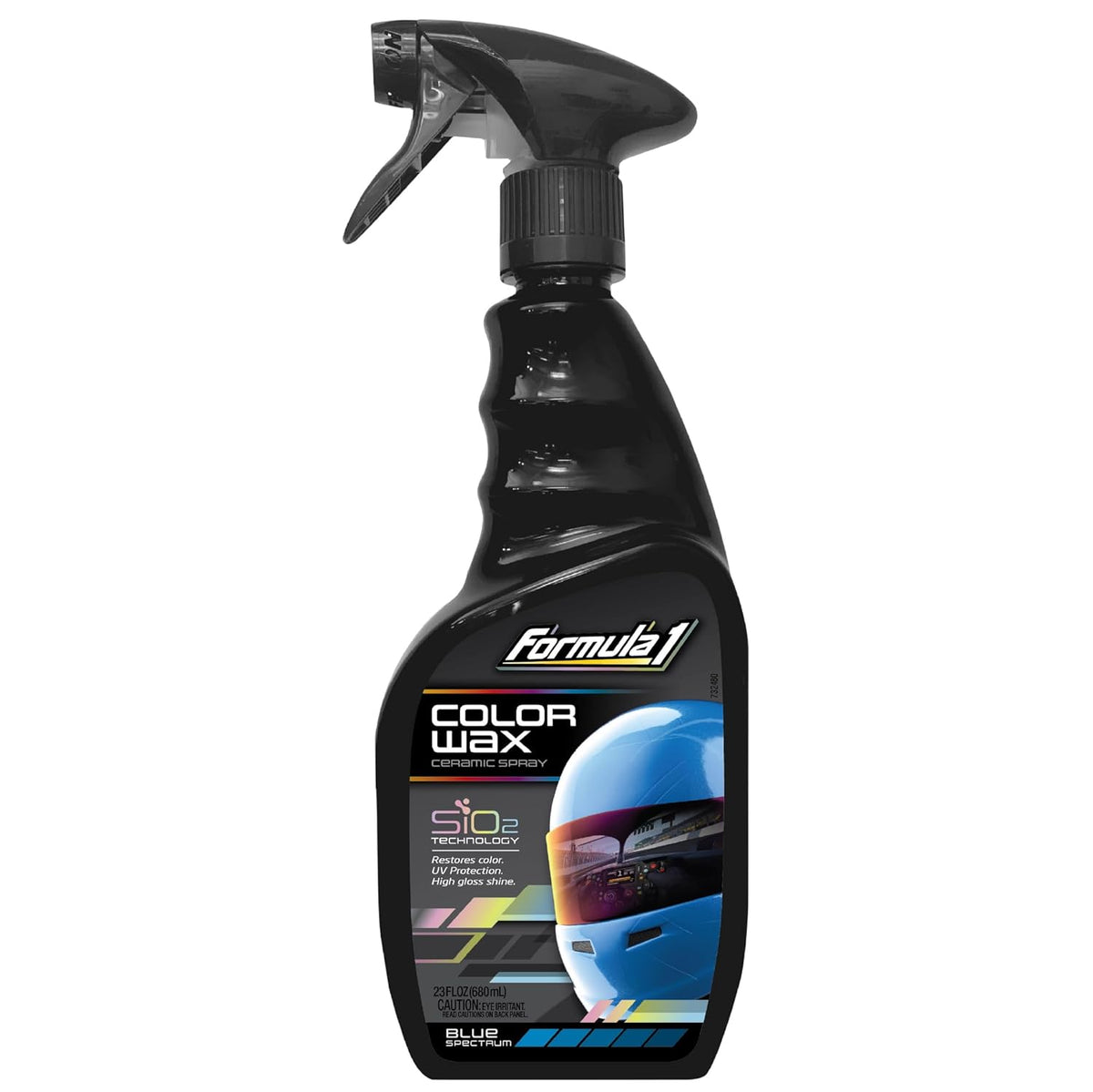 Formula 1 ceramic color spray wax bottle for blue cars, 680 ml