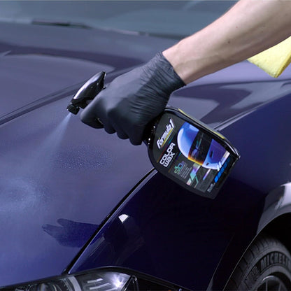 Formula 1 ceramic color spray wax bottle for blue cars, 680 ml