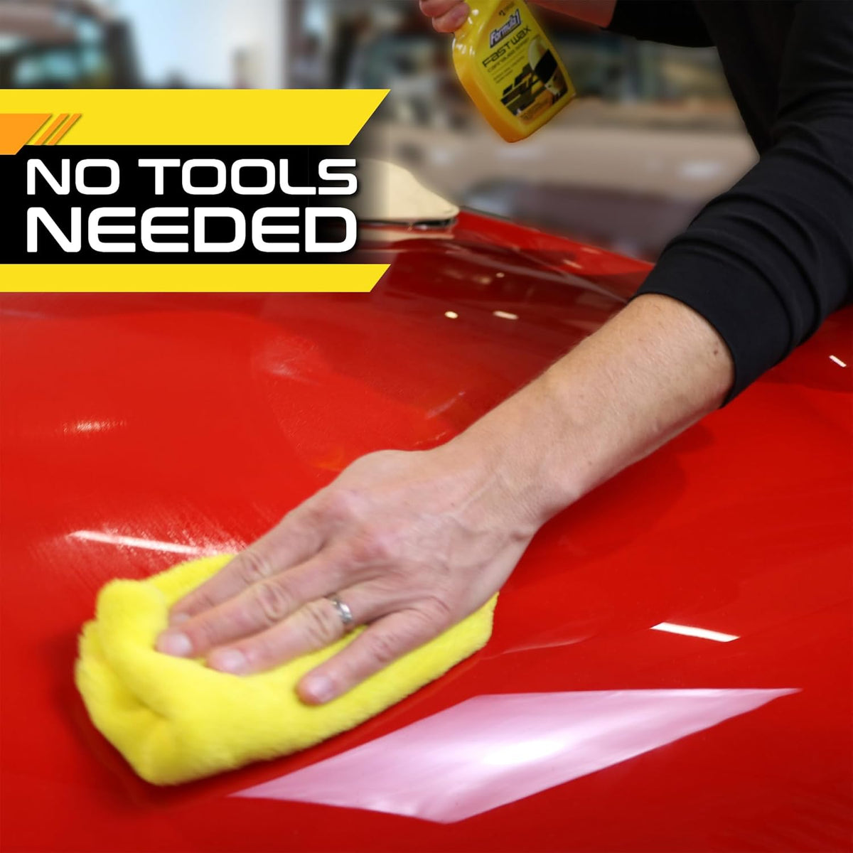 Formula 1 carnauba fast wax bottle, 473 ml