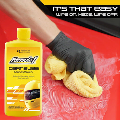 Formula 1 615029 carnauba liquid wax bottle, 473 ml