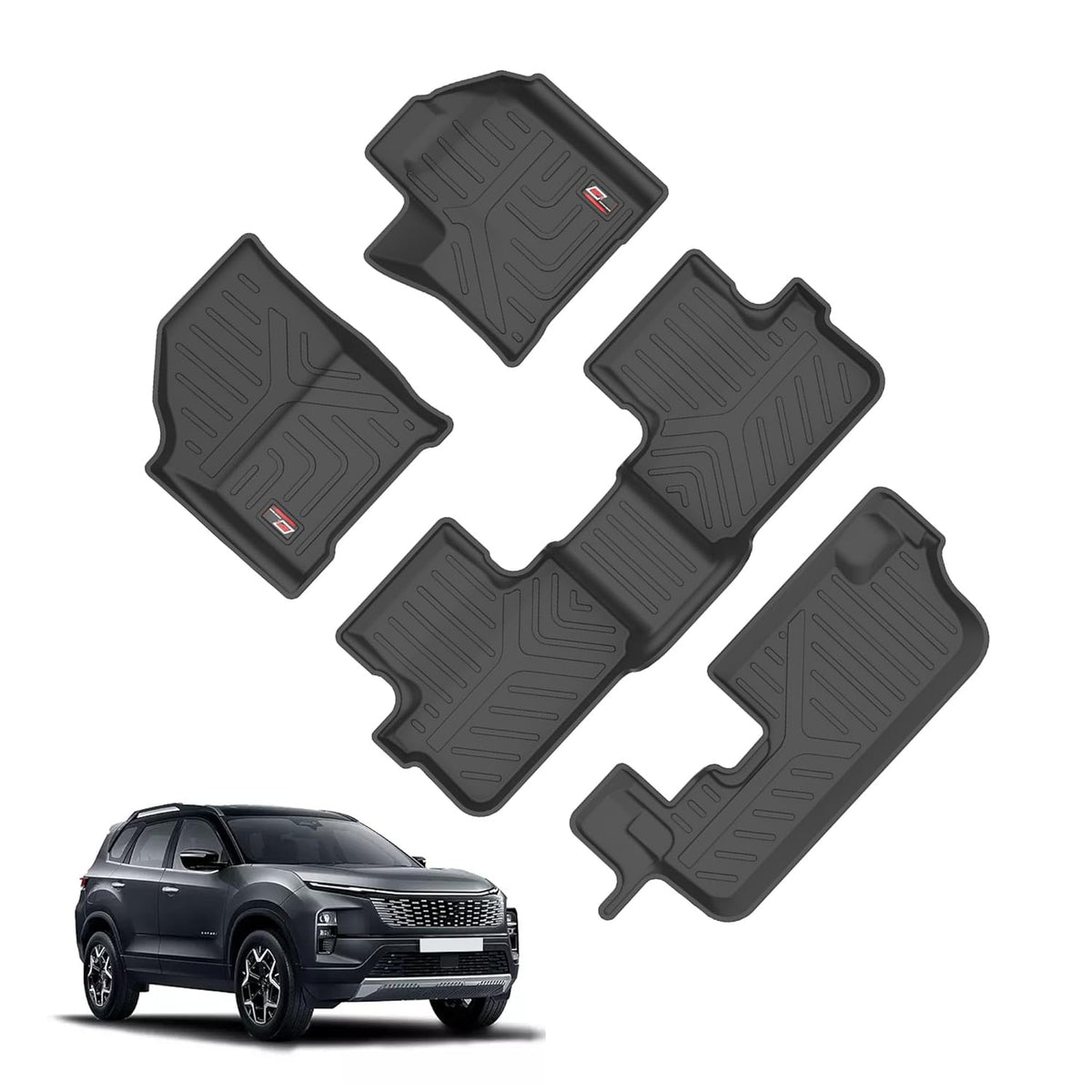 GFX waterproof floor mat for Safari (2023+) 7 Seater Automatic