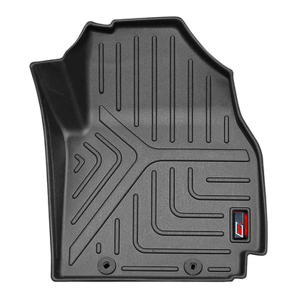 GFX Car Floor Mats for Hyundai Creta (2024 Onwards) | Waterproof | Anti-Slip | All-Weather | Stylish Protection | Sleek Black