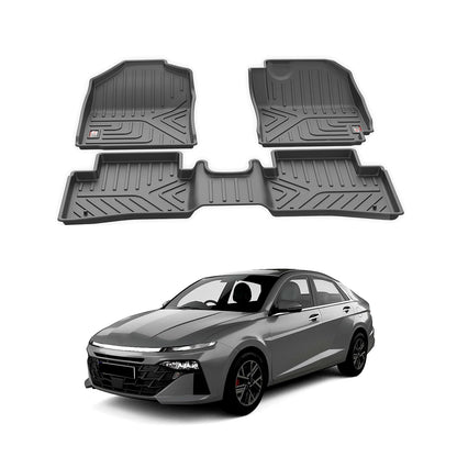 GFX waterproof floor mat for Hyundai Verna (2023+)