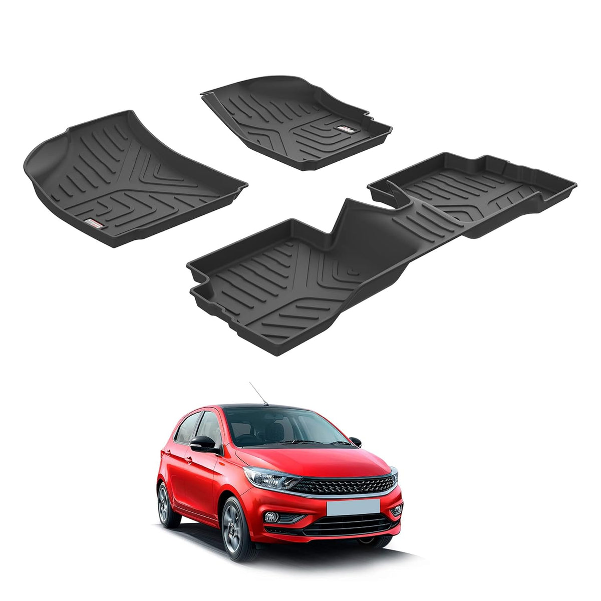 GFX waterproof floor mat for Tata Tiago (2020+)