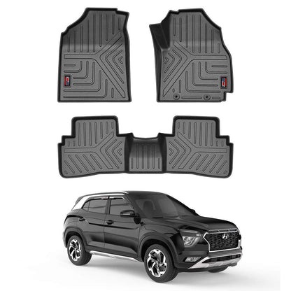 GFX waterproof floor mat for Hyundai Creta (2018-19)