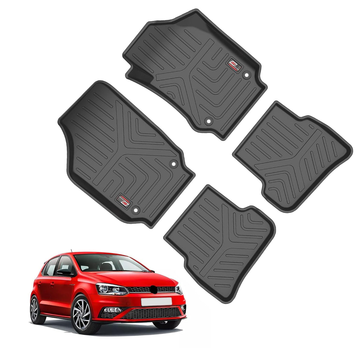 GFX waterproof floor mat for Volkswagen Polo (2009)