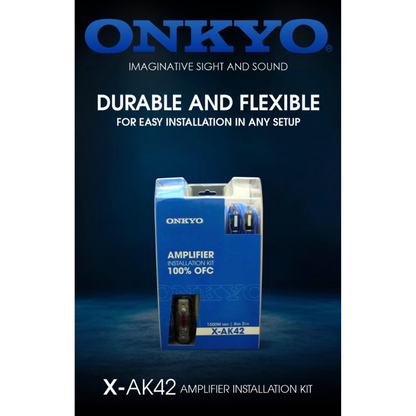 Onkyo X-AK42 4-gauge amplifier wiring installation kit
