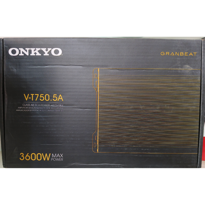 Onkyo V-T750.5A 5-channel car audio amplifier